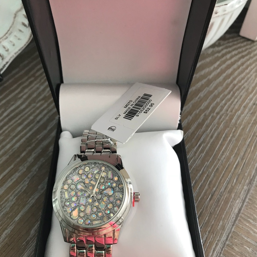 Silver Women’s Buckle Watch New with tags in Box